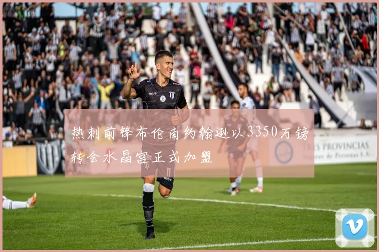 热刺前锋布伦南约翰逊以3350万镑转会水晶宫正式加盟