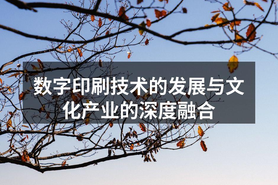 数字印刷设备展示